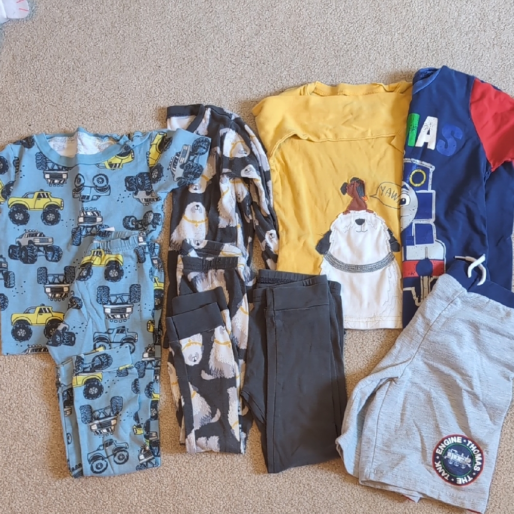 Kids Pajama and T-Shirt Set
